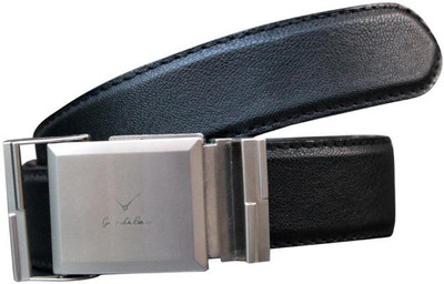 

Bacchus Men Formal Black Artificial Leather Belt
