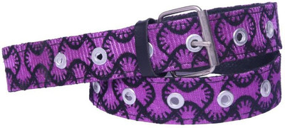 

OODI Boys Purple Artificial Leather Belt