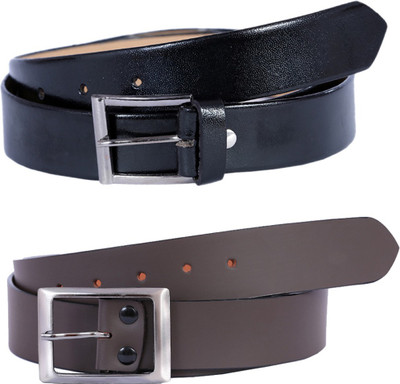 

Kritika's World Men Casual Multicolor Genuine Leather Belt