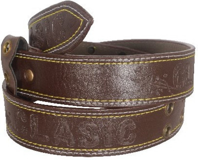

Aam Shopping Men Casual Brown Artificial Leather Belt