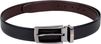 

Woodland Men Black, Brown Genuine Leather Belt
