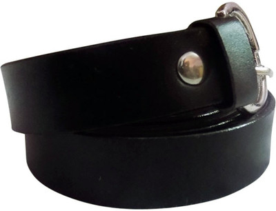 

Rege Girls Casual Black Artificial Leather Belt