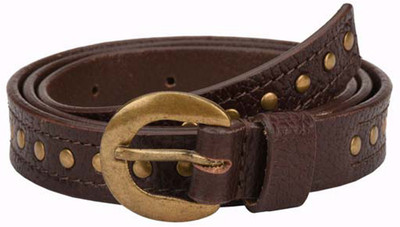 

Paradigm Design Lab Women Casual Brown Genuine Leather Belt