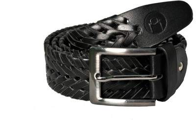 

MOSPL Men Casual, Party, Formal Black Genuine Leather Belt