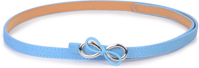 

Buckle Up Women Blue Artificial Leather Belt