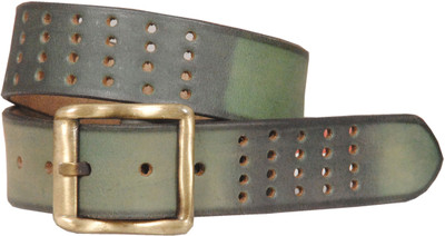 

Mapletree Men Party Green Genuine Leather Belt