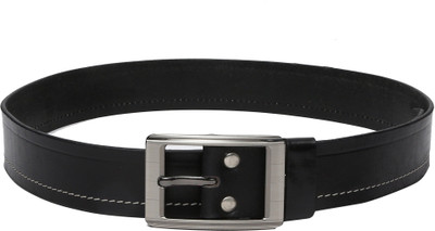 

WildHorn Men Casual Black Genuine Leather Belt