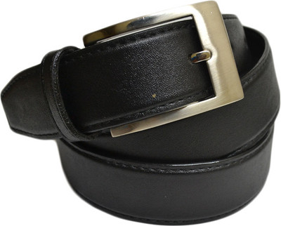 

Skyways Men Formal, Casual Black Texas Leatherite Belt, Blk-02