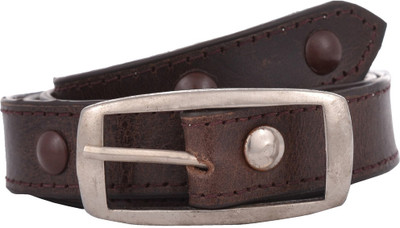 

Exotique Women Casual Brown Genuine Leather Belt