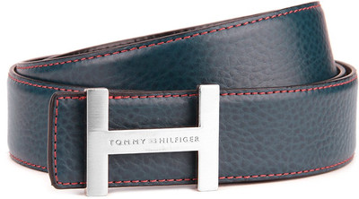 

Tommy Hilfiger Men Black, Brown Reversible Belt, Blue