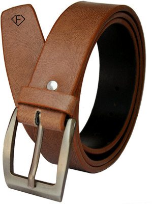 

Fashius Men Tan Artificial Leather Belt, Tan-01