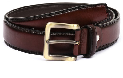 

Buckle Up Men Formal Brown Artificial Leather Belt
