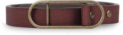 

Baggit Women Casual Red Synthetic Belt