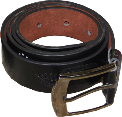 

JTM Trading Men Black Artificial Leather Belt