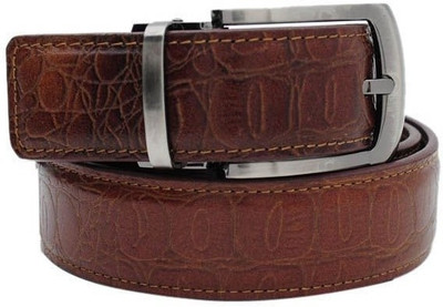 

Walletsnbags Men Formal Brown Genuine Leather Belt, B42-br