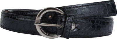 

SRS Women Casual Black Synthetic Belt