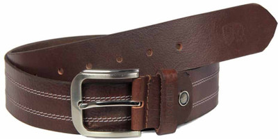 

Red Chief Men Brown Genuine Leather Belt, 003