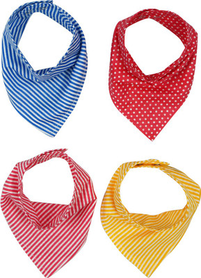 

Wobbly Walk Bandana Bibs - pack of 4(Multi-color)