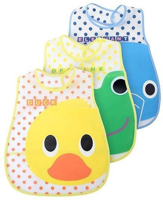 Chhote Janab BABY BIBS (PACK OF 3)(Multicolor)