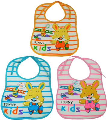 Crack4Deal Bibs Large Set of 3(Multi-color) at flipkart