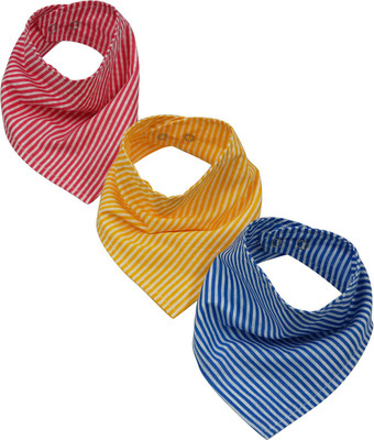 

Wobbly Walk Bandana Bibs - pack of 3(Multicolor)