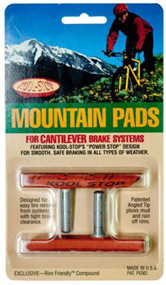 

Kool Stop MOUNTAIN BREAK PADS KS-MTTSA Bicycle Brake Disk(78.5 mm)