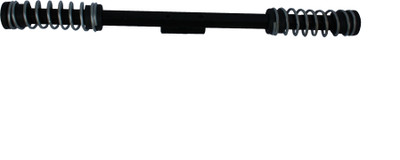 

Monk 29 Heavy Black Iron Rod With Silver Shock up Springs for RE Bike Crash Guard(Royal Enfield)