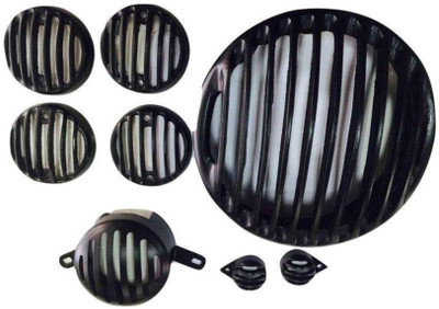 

M.R. Trading 4 Bike Headlight Grill(Black)