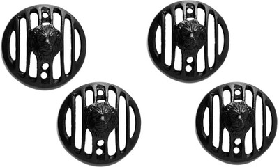 

Spidy Moto RA567 Bike Headlight Grill(Black)