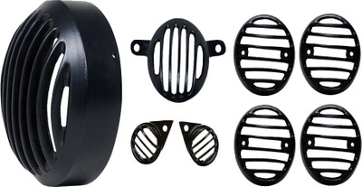 

Capeshoppers CR003275 Bike Headlight Grill(Black)