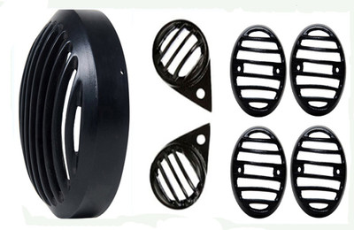 

Capeshoppers CR000190 Bike Headlight Grill(Black)