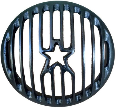 

Spidy Moto RA432 Bike Headlight Grill(Black)