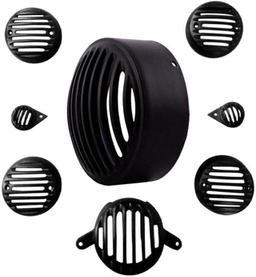

Poshauto CL Matte Plastic Edition Bike Headlight Grill(Black)