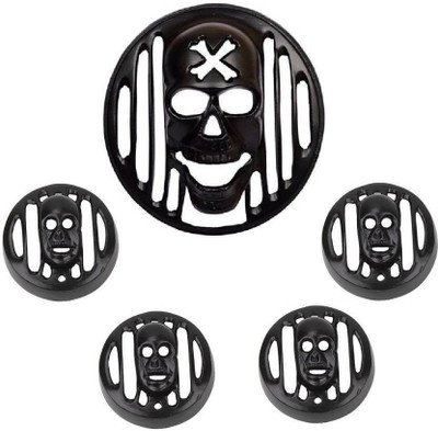 

Cadeau CDG61 Skull Bike Headlight Grill(Black)