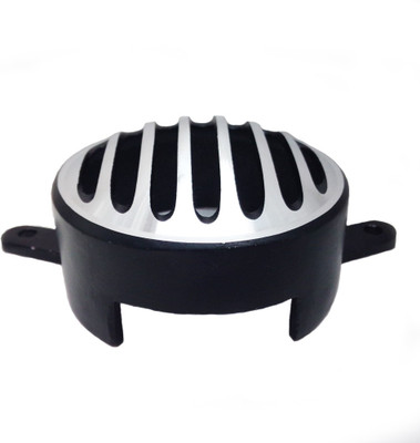 

Poshauto CL Alloy Premium Tail Light Bike Headlight Grill(Silver, Black)
