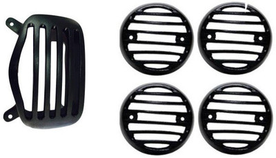 

AutoSwag ASW5PCSBILBGELECTRA Bike Headlight Grill(Black)