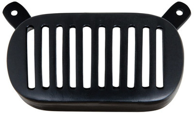 

Poshauto EL Matte Premium Tail Light Bike Headlight Grill(Black)