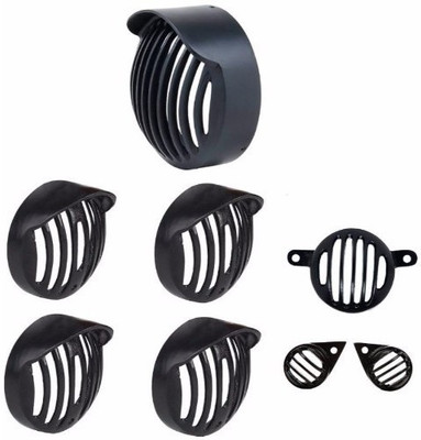 

Bikers World GC16 Bike Headlight Grill(Black)
