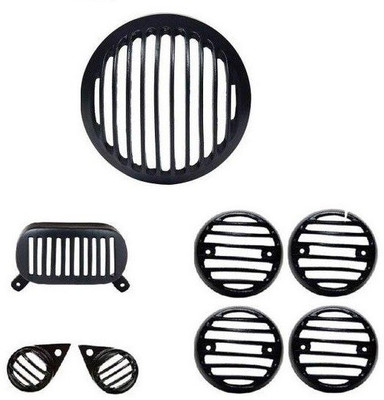 

BikerZZZcluB eeltra265 Bike Headlight Grill(Black)