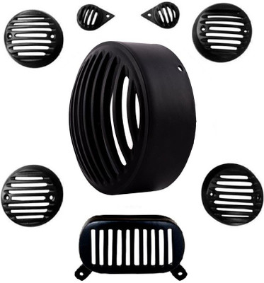 AUTO STYLIST ASBULST50016 Bike Headlight Grill(Black) AUTO STYLIST ASBULST50016 Bike Headlight Grill(Black)