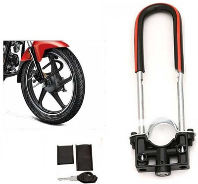 Bike front clearance wheel lock