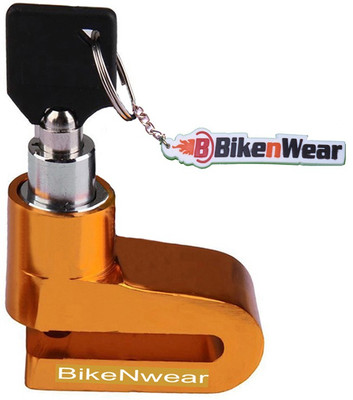 

Bikenwear Motorcycle/Bike DBL-3 Disc Lock(Gold)