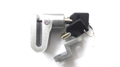 ACCESSOREEZ Universal Disk Break Lock For Universal Disc Lock(Silver)
