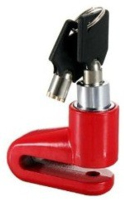 

ACCESSOREEZ Honda Activa -I Bike Lock Red For Disc Lock(Red)