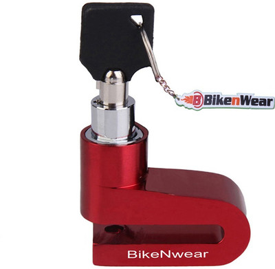

Bikenwear Motorcycle/Bike DBL-4 Disc Lock(Red)