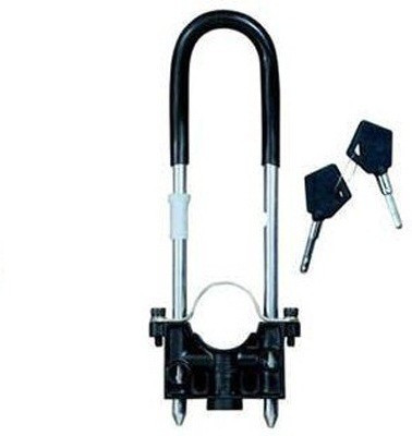 

AutoStark BWL-90 Universal Bike Front Wheel Lock(Silver, Black)