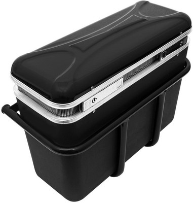 

Speedwav 220465 Bajaj V 150 Bike Luggage Box(Black)