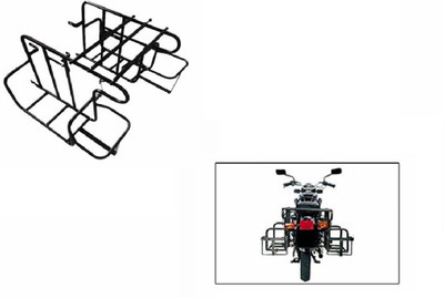 

Spidy Moto RA584 Bike Luggage Box(Black)