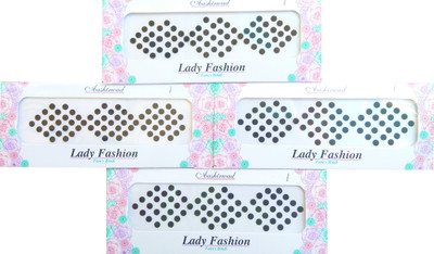 

Lady Fashion Ashirwaad Series 0303201701 Forehead Black Bindis(Stick on)