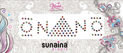

Sunaina VIVAH COLLECTION FOREHEAD Multicolor Bindis(Fancy Design)